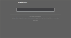 Desktop Screenshot of illibraccio.it